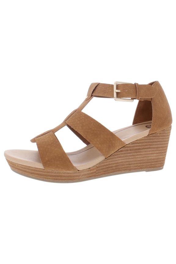 Barton Women's Sandals Saddle Snake Print Size 8 M