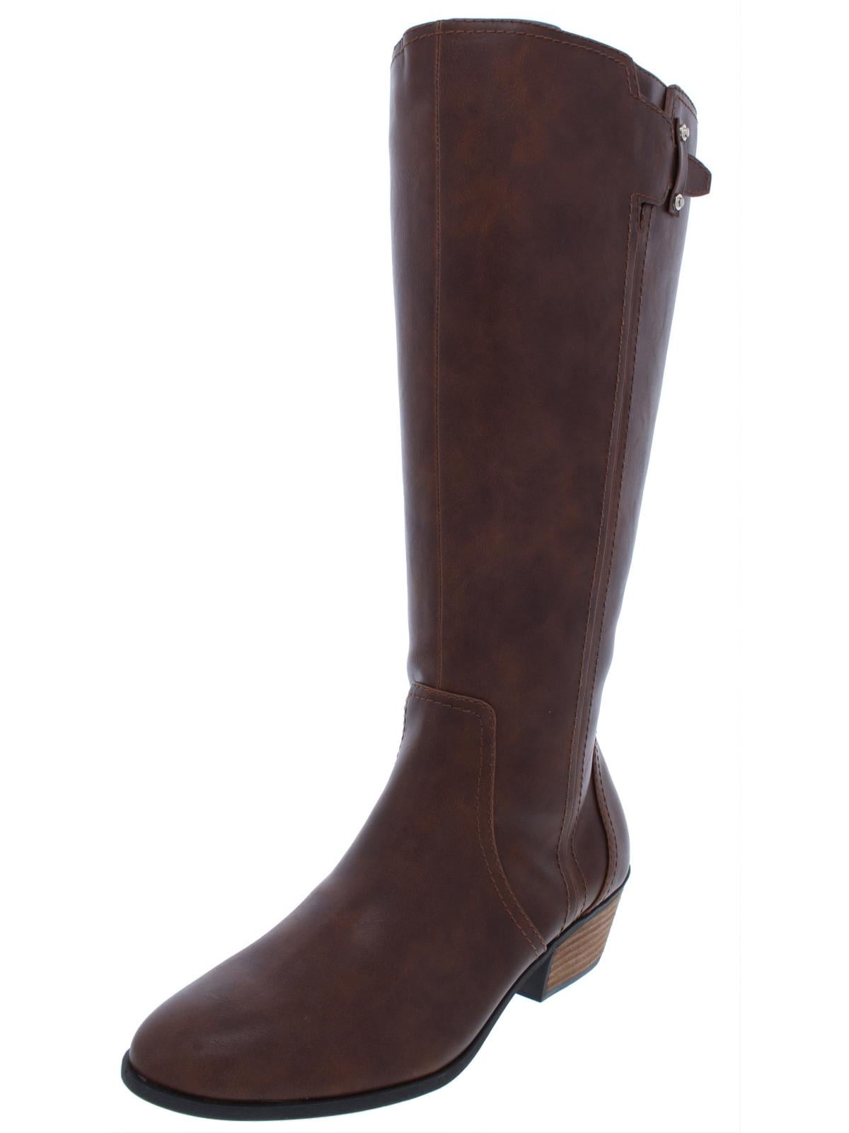 Dr. Scholl's Women's Brilliance Wide Calf Tall Boots Red Size 7.5 M