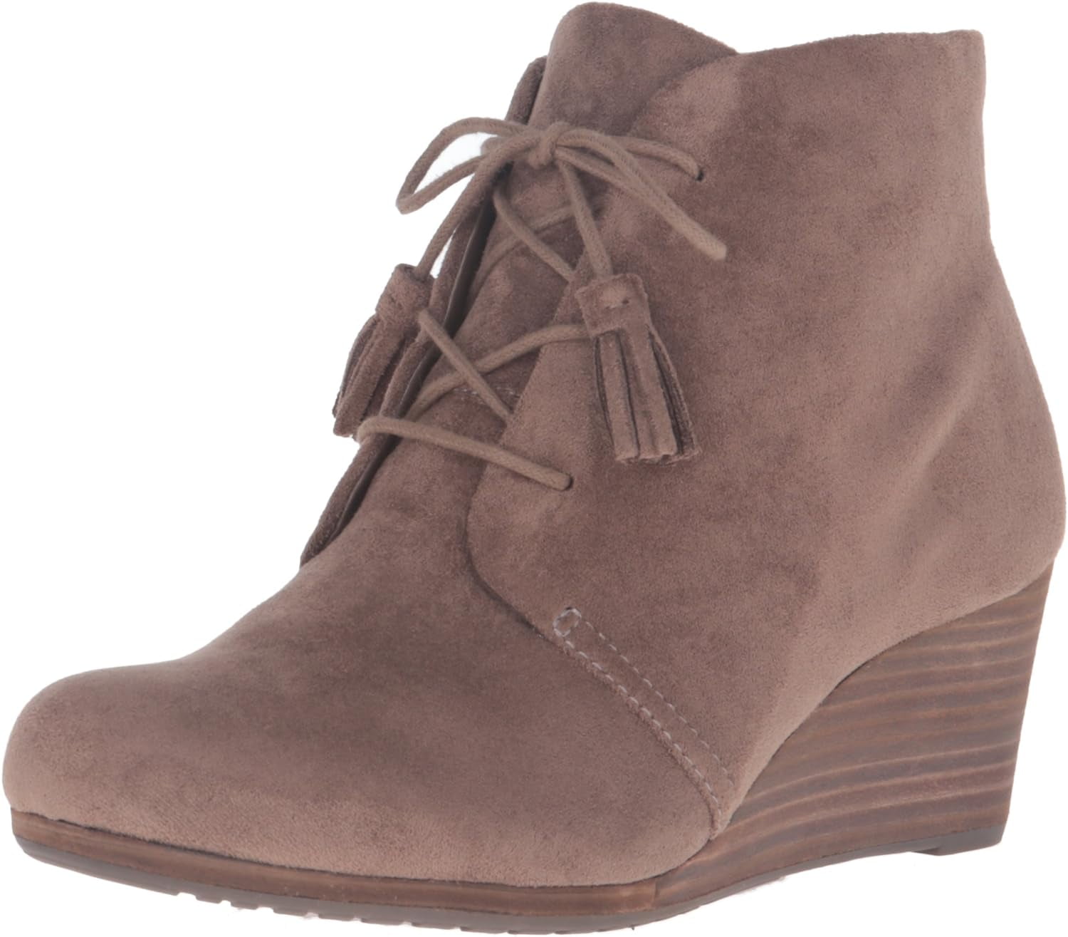 Dr. Scholl s Shoes Womens Dakota Faux Suede Boho Wedge Boots Walmart