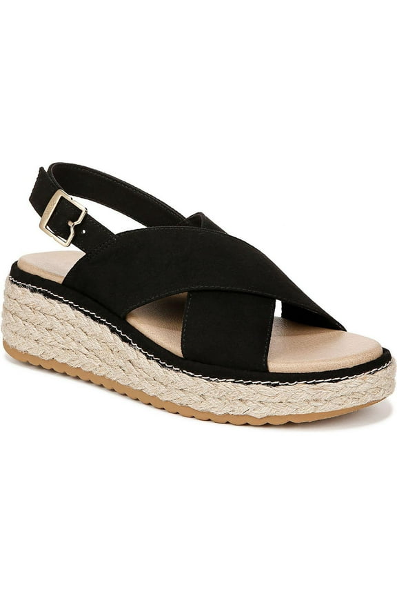 Womens Ember Espadrille Sandal Black 8.5M