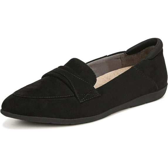 Dr. Scholl's Shoes Womens Emilia Faux Suede Slip-On Loafers