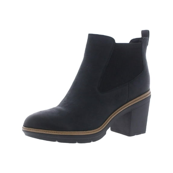 Dr. Scholl's Shoes Womens First Class Leather Ankle Chelsea Boots