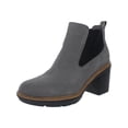 thumbnail image 1 of Dr. Scholl's Shoes Womens First Class Suede Ankle Chelsea Boots, 1 of 3
