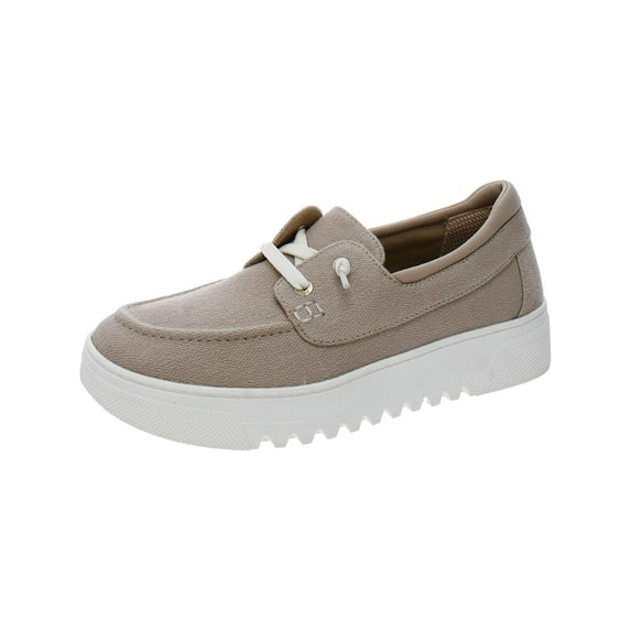 Dr. Scholl's Shoes Womens Get Onboard Canvas Lifestyle Boat Shoes