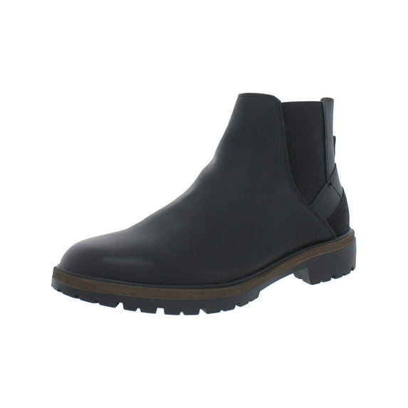 Dr. Scholl's Shoes Womens Graham Faux Leather Ankle Chelsea Boots