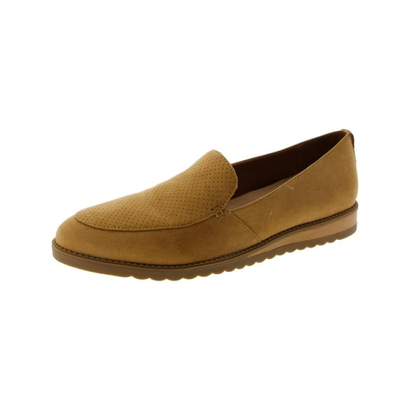 Dr. Scholl's Shoes Womens Jet Away Faux Leather Slip On Loafers