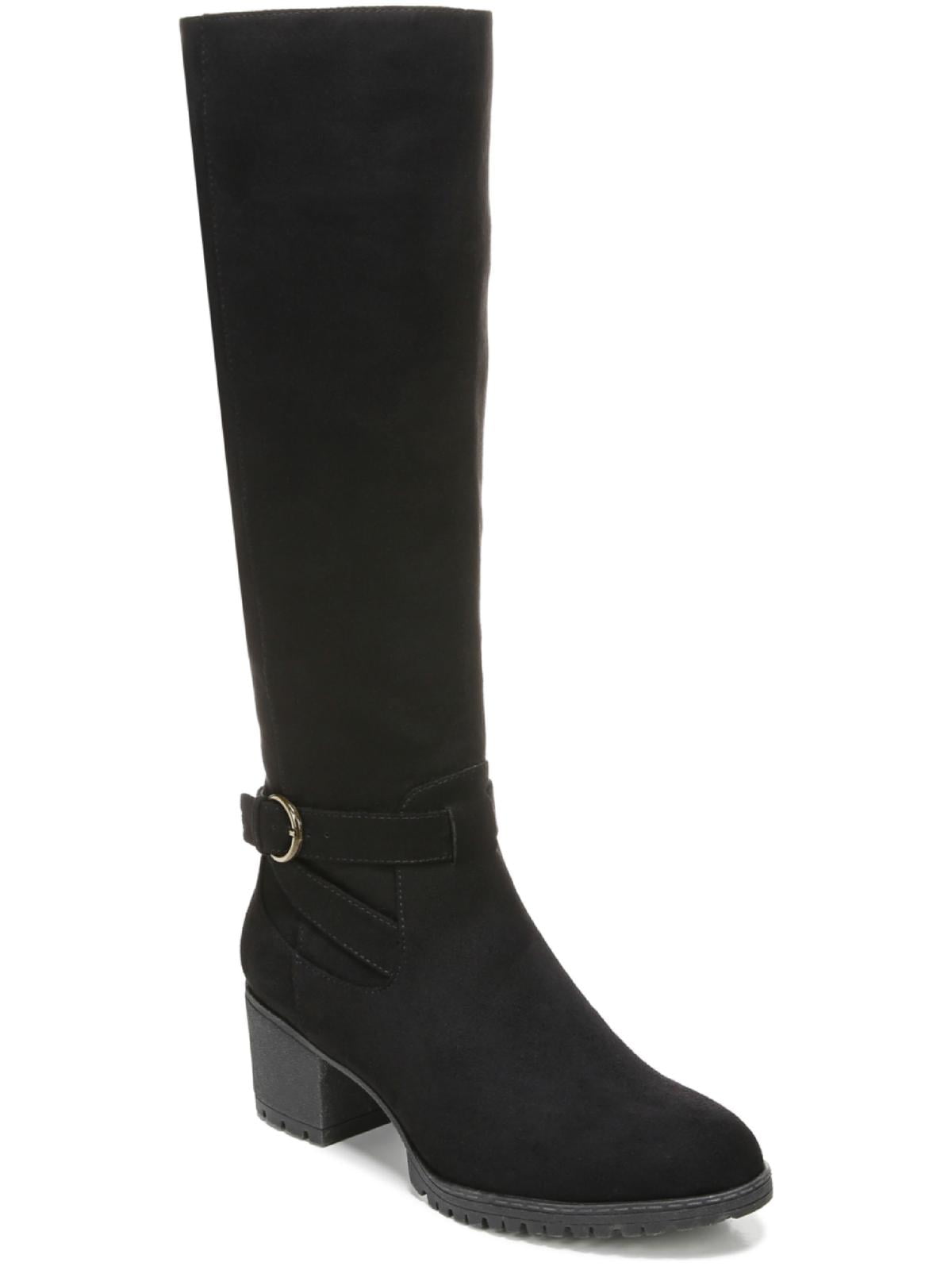 Faux Suede Lug Sole Clog w/ Faux Fur Trim (SALE) main image 1
