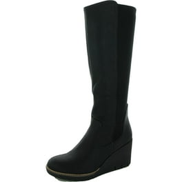 Black knee high boots walmart hot sale