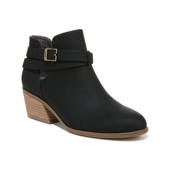 Dr. Scholl's Literally Women's Boots Black Smooth Size 8.5 M