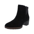 thumbnail image 1 of Dr. Scholl's Shoes Womens Lively Suede Almond Toe Booties, 1 of 3