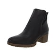 thumbnail image 1 of Dr. Scholl's Shoes Womens Lively Suede Almond Toe Booties, 1 of 3