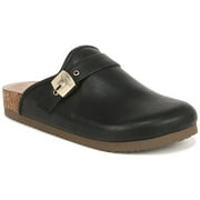 Dr. Scholls Womens Louis Iconic Clog Mule Black Smooth 6M