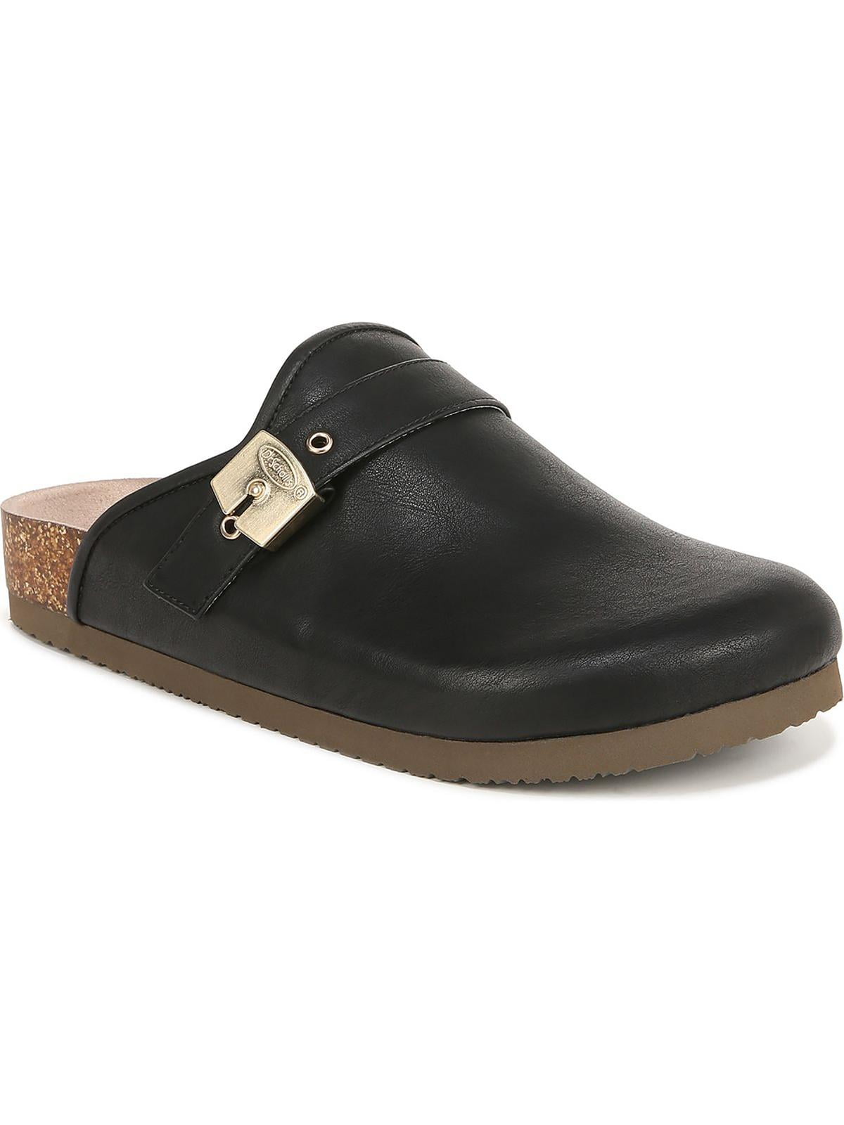 Dr. Scholl's Louis Iconic Women's Clogs & Mules Black Smooth Size 8 M ...