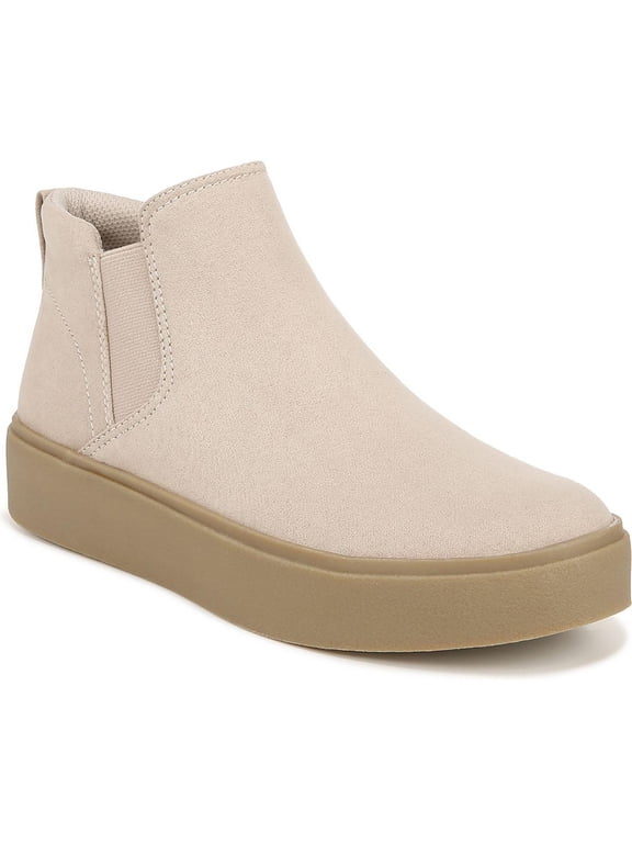Shoes Womens Madison Boot Faux Leather Slip On Ankle Boots