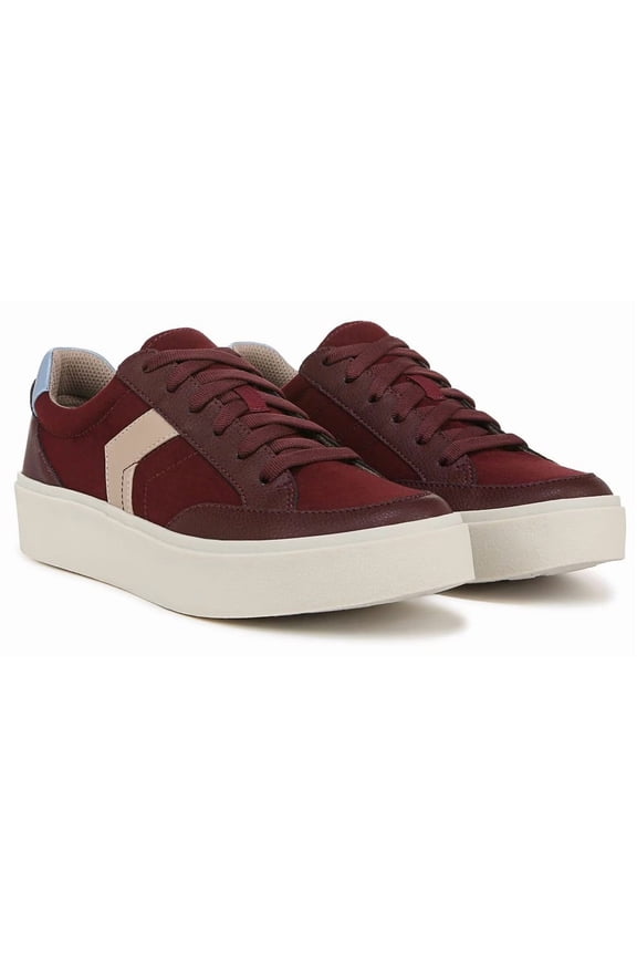 Madison Lace Women's Fashion Sneakers Cali Wine Microfiber