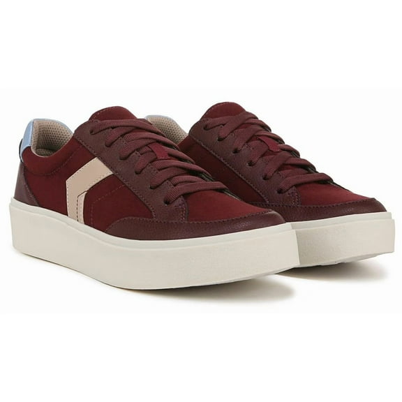 Dr. Scholl's Shoes Women's Madison Lace Oxford Sneaker Cali Wine 6.5M