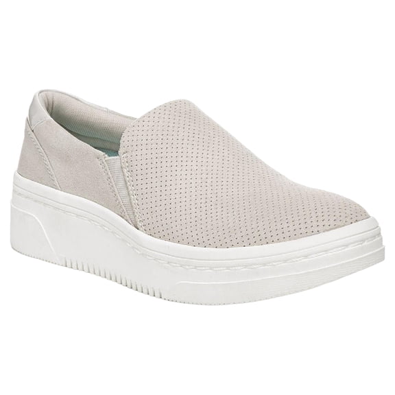Dr. Scholl's Shoes Women's Madison Next Platform Wedge Slip on Fashion Sneaker Oyster 9M