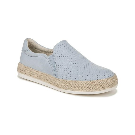 Dr. Scholl's Shoes Womens Madison Sun Faux Leather Espadrille Slip-On Sneakers