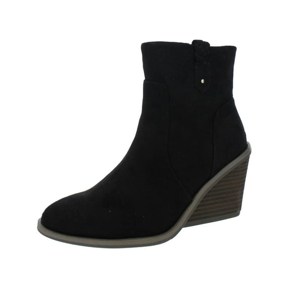 Dr. Scholl's Mirage Women's Boots Black Fabric Size 6 M