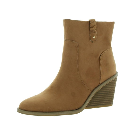 Dr. Scholl's Mirage Women's Boots Chipmunk Brown Fabric Size 10 M