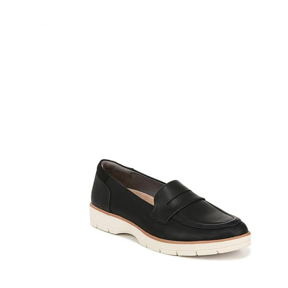 Dr. Scholl's Shoes Womens Nice Day Faux Leather Slip-On Loafers