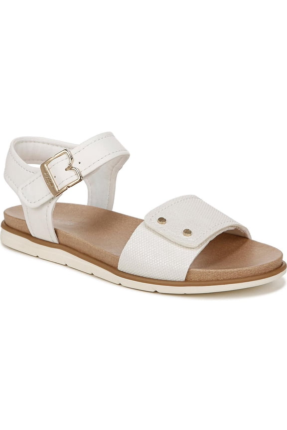 Shoes Womens Nicely Sun Adjustable Faux Leather Slingback Sandals