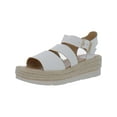 thumbnail image 1 of Dr. Scholl's Shoes Womens Once Twice Faux Leather Ankle Strap Wedge Sandals, 1 of 3