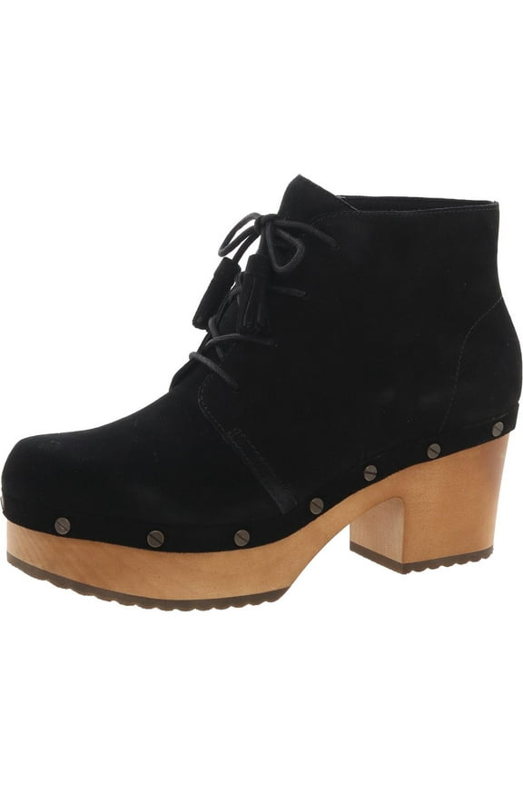 Shoes Womens Original Chic Studded Suede Ankle Boots