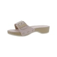 thumbnail image 1 of Dr. Scholl's Shoes Womens Original Mod Buckle Slip-On Slide Sandals, 1 of 4