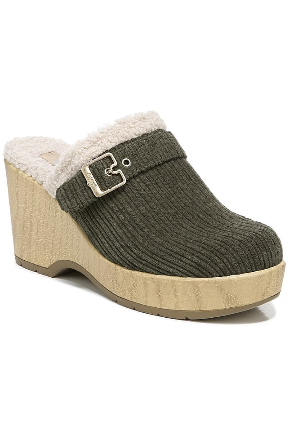 Shoes Womens Pixie Faux Fur Lined Mule Clogs