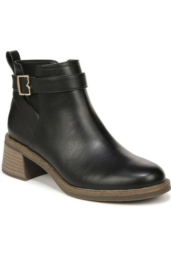 Womens Retrospect Ankle Boot Black Smooth 6M