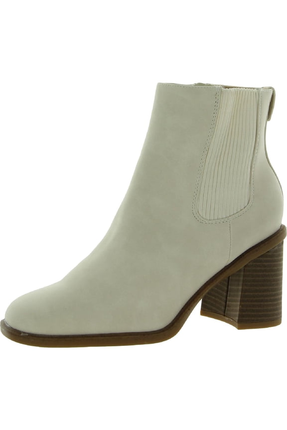 Shoes Womens Ride Away Zipper Faux Leather Ankle Boots