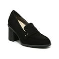 thumbnail image 1 of Dr. Scholl's Shoes Womens Rumors Block Heel Loafer Black Synthetic 8.5M, 1 of 5