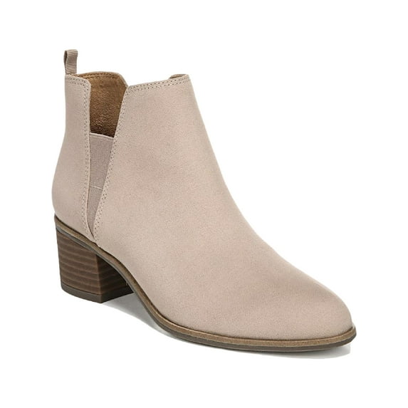 Dr. Scholl's Shoes Womens Teammate Stretch Faux Leather Booties