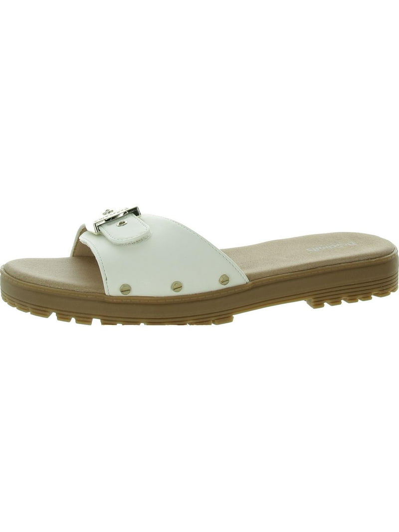 Scholl's Shoes Womens Think Iconic Padded Insole Faux Leather