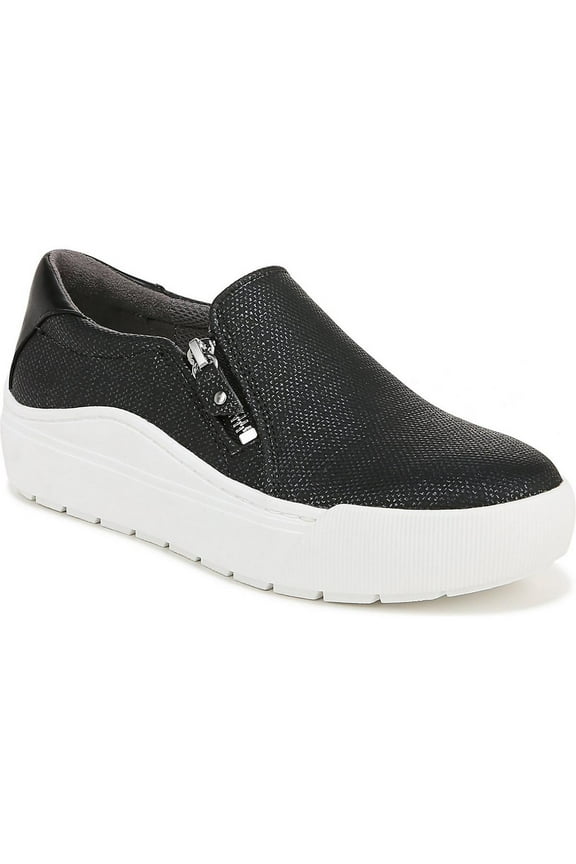 Shoes Womens Time Off Now Faux Leather Lifestyle Slip-On Sneakers