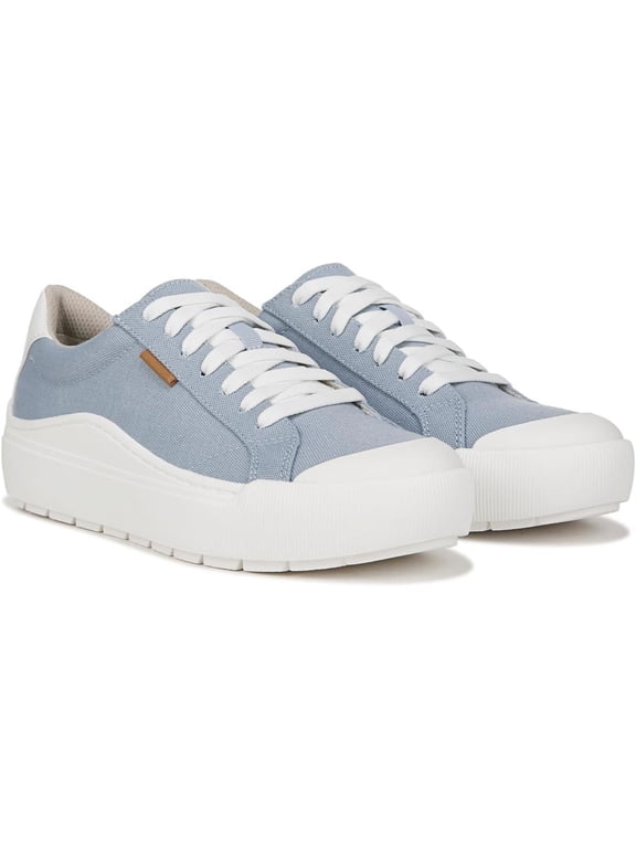 Time Off Women's Fashion Sneakers Summer Blue Canvas Size 11 M