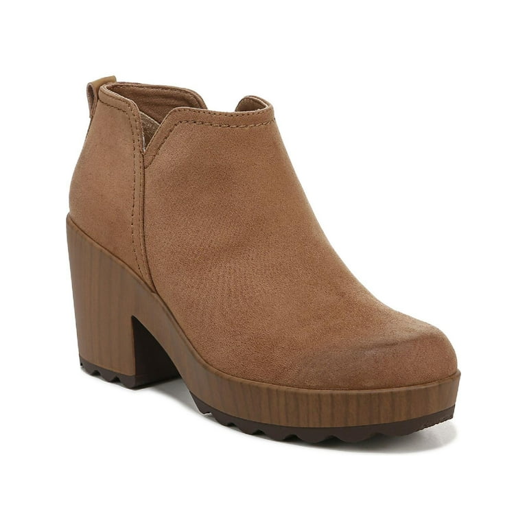 Scholl's Shoes Womens Wish List Ankle Block Heel Booties