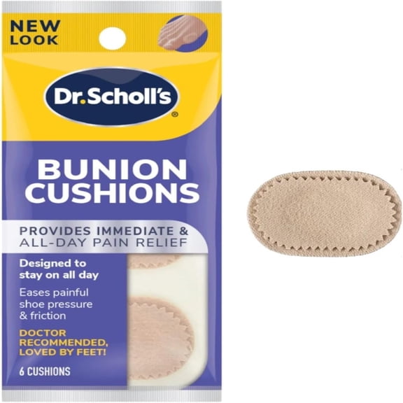 Dr. Scholl's Soft Felt Bunion Cushions, 6 Per pack