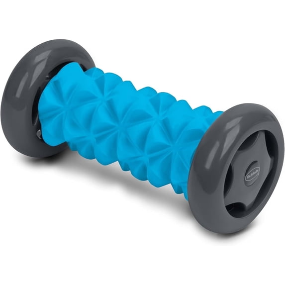 Dr. Scholl's Stretch & Textured Foot Massage Roller for Plantar Fasciitis, Soft Touch for Toes, Arch & Heel