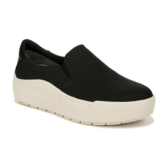 Dr. Scholl's Time Off Slip On Women's Fashion Sneakers Black Snake Size 10 M