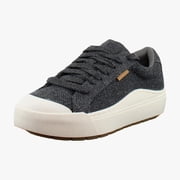 Dr. Scholls Time Off Womens Fashion Sneakers Charcoal Grey Herringbone