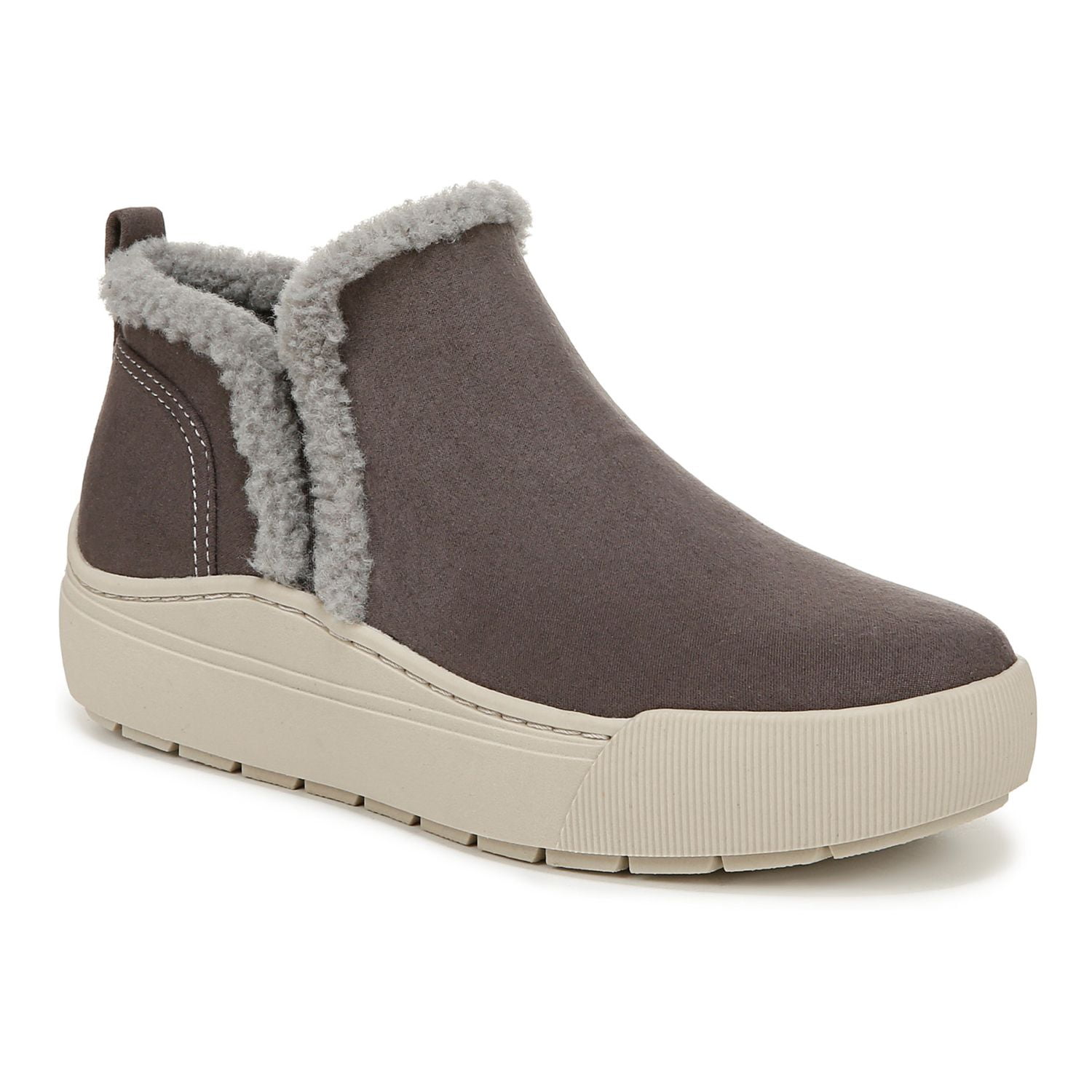 Dr. Scholl's Time Off Yo Women's Cozy Ankle Boots Color: Gray