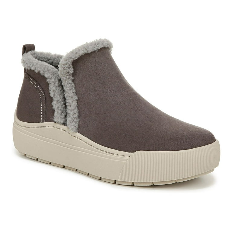 Dr. Scholl's Time Off Yo Women's Cozy Ankle Boots Color: Gray
