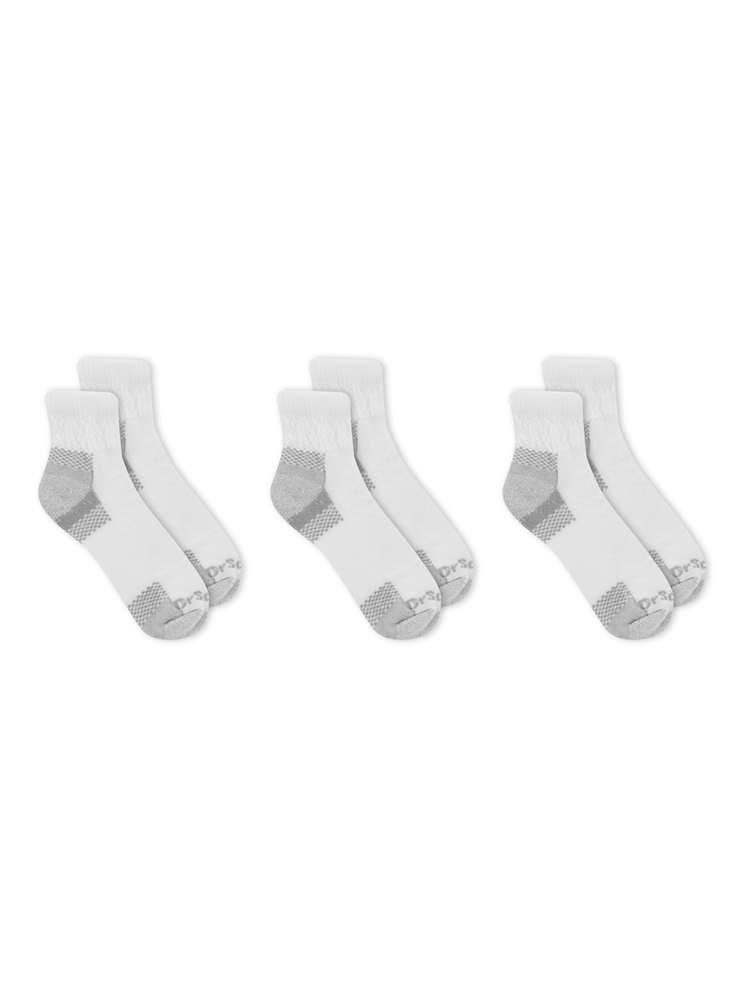Dr. Scholl's Women's Advanced Relief Blister Guard Ankle Socks, 3 Pack ...
