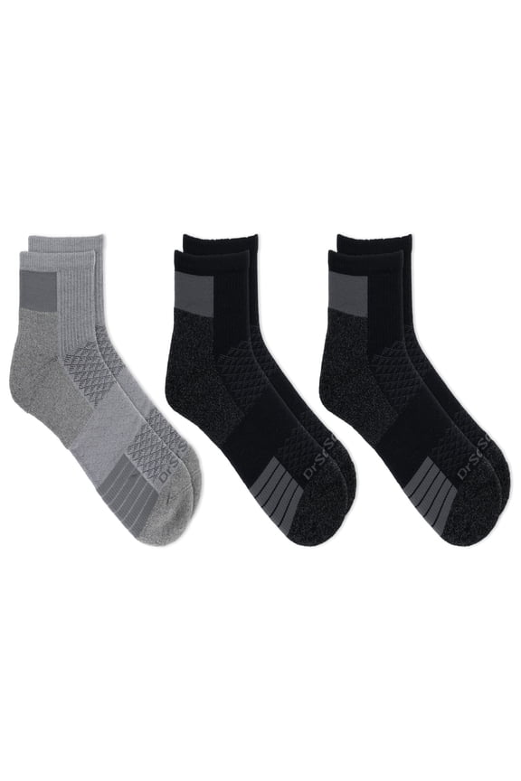 Women's Ankle Plantar Fasciitis Socks, 3 Pack, Size 6-9
