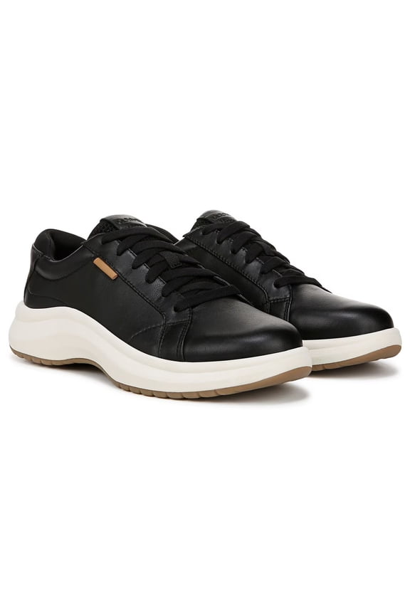 Women's Black Feel Good Lace Up Sneakers 5.5M