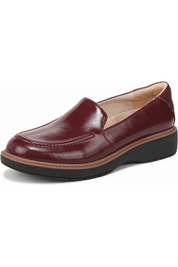 Women's Calm Down Loafer Dark Burgundy Red 7M