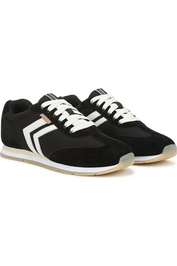 Women's Comeback Lace Up Sneakers Black 10M