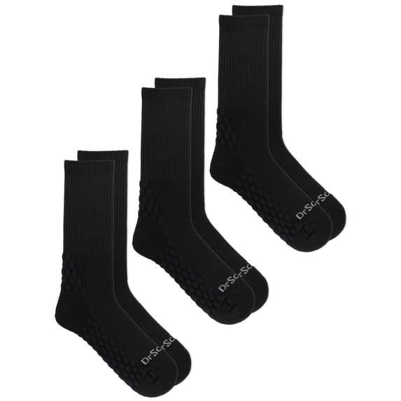 Dr. Scholl's Women's Crew Float on Air Socks, 3 Pack, Size 4-10